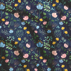 Santorini Inspired Foliages Against